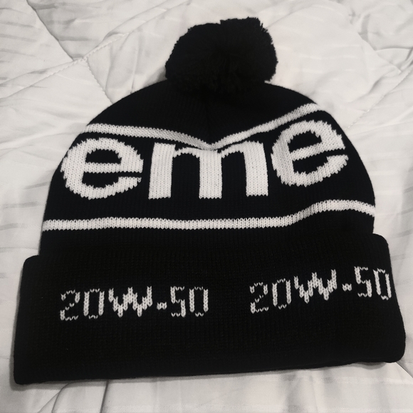 Supreme Garage Beanie Black - Picture 4 of 5